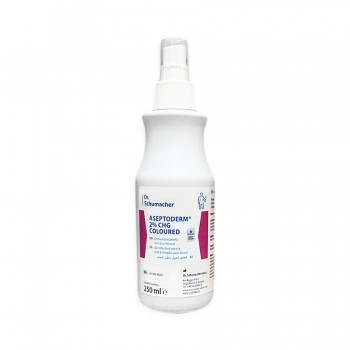 Aseptoderm 2% CHG  (spray) coloured - 250ml