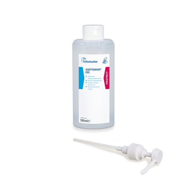 Aseptoman gel - 500ml με αντλία (85% αιθ.)