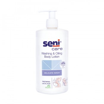 Seni Care Ενυδατικό αφρόλουτρο & λοσιόν σώματος 500ml