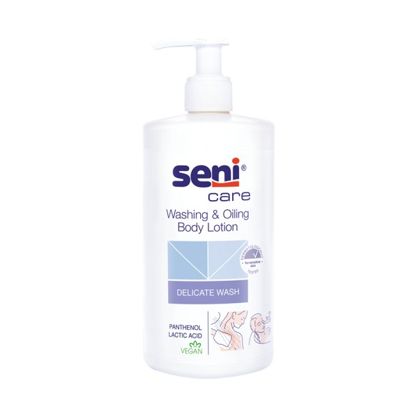 Seni Care Ενυδατικό αφρόλουτρο & λοσιόν σώματος 500ml