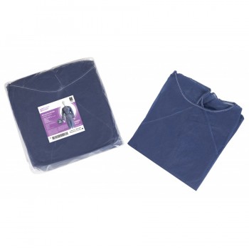 Εξεταστική μπλούζα Soft Care non woven - σκούρο μπλε