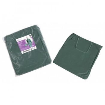 Εξεταστική μπλούζα Soft Care  non woven - πράσινο σκούρο